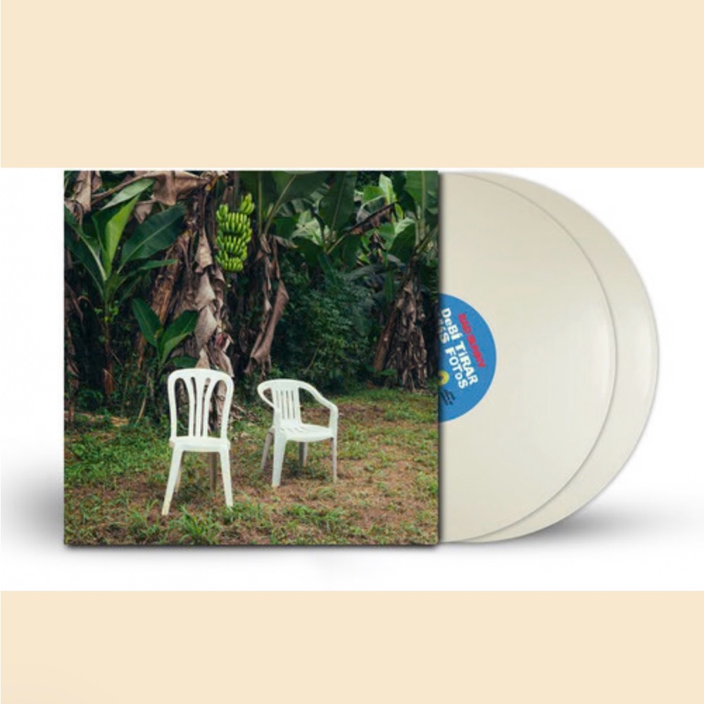White Bad bunny Vinyl Record